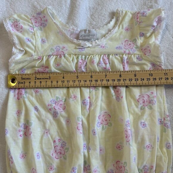 Vintage Carters Infant Baby Girls Size 9-12 Months 9M Bubble Romper Pajamas - Picture 10 of 11